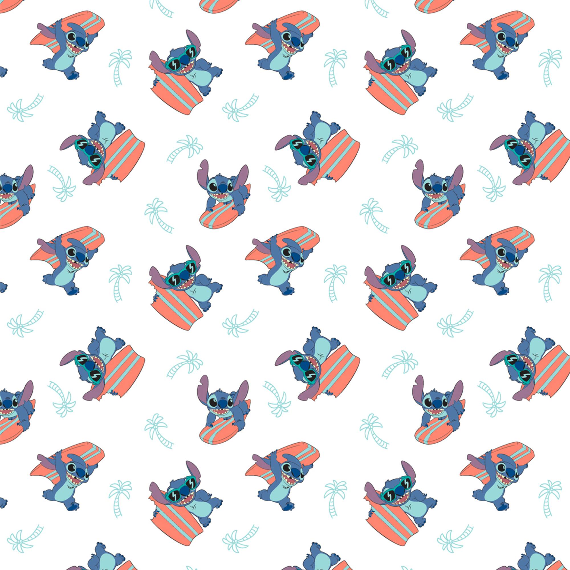 Disney® Lilo & Stitch Surfing Toss Cotton Fabric